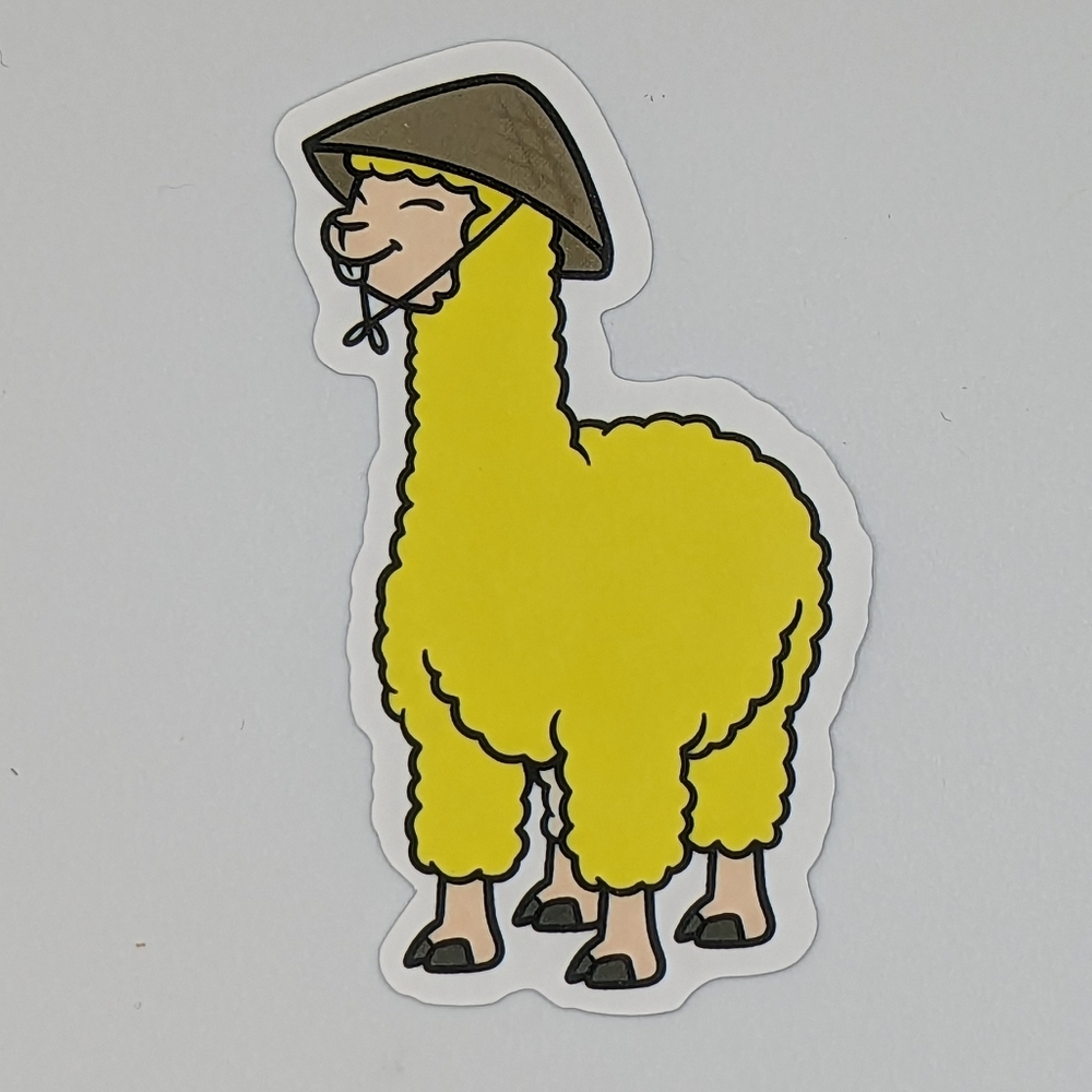 Llama Sticker